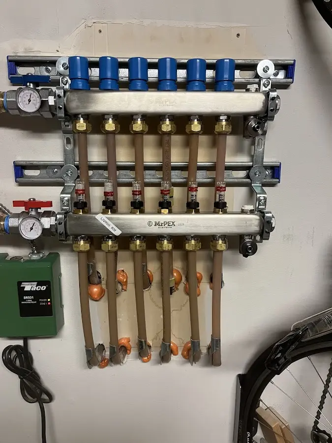 Plumber performing Leak Detection at a residential property in Rose